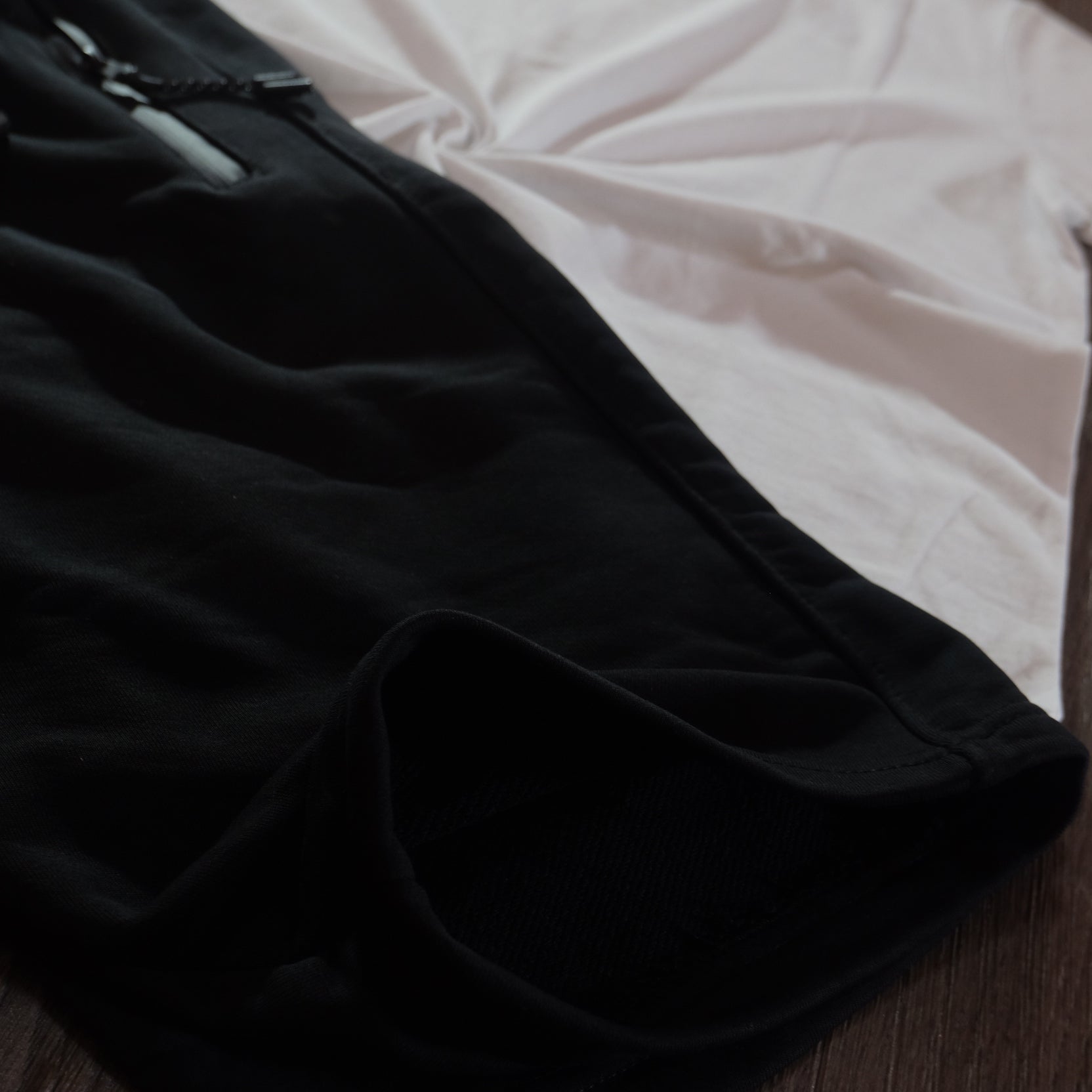 Pack Short Noir + T-Shirt Blanc