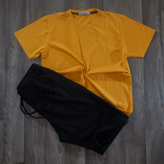 Pack Short Noir + T-Shirt Motard