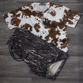 Pack Short Tie Dye Marron + T-Shirt Tie Dye