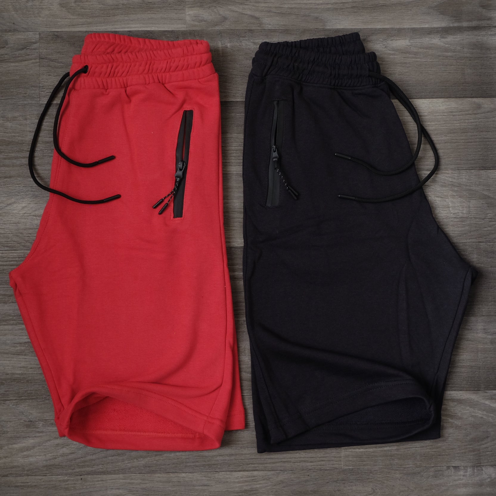 Pack 2 Short Noir + Rouge
