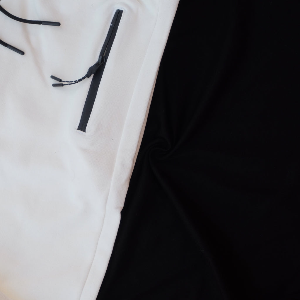 Pack Short Blanc + T-Shirt Noir