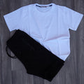 Pack Short Noir + T-Shirt Blanc