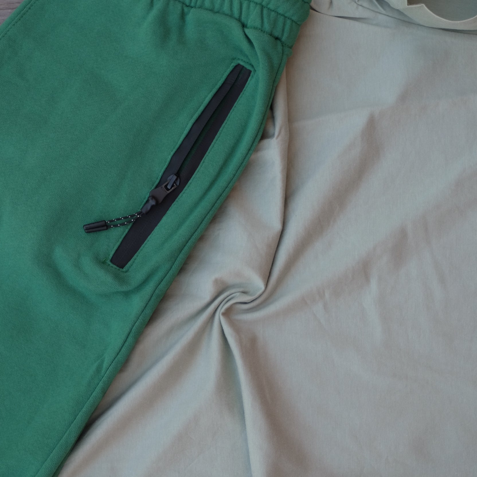 Pack Short Vert Roi + T-Shirt Vert Nik