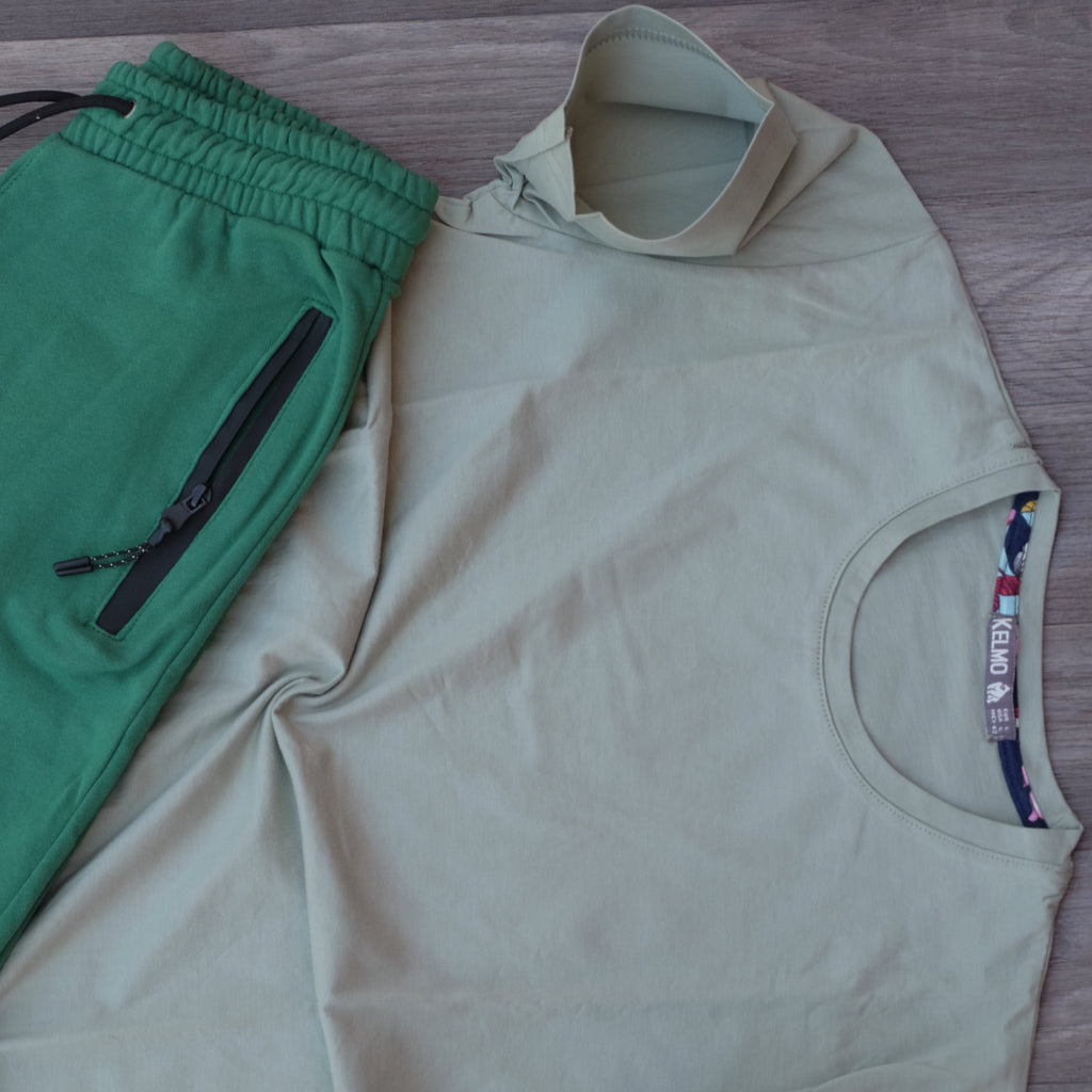 Pack Short Vert Roi + T-Shirt Vert Nik