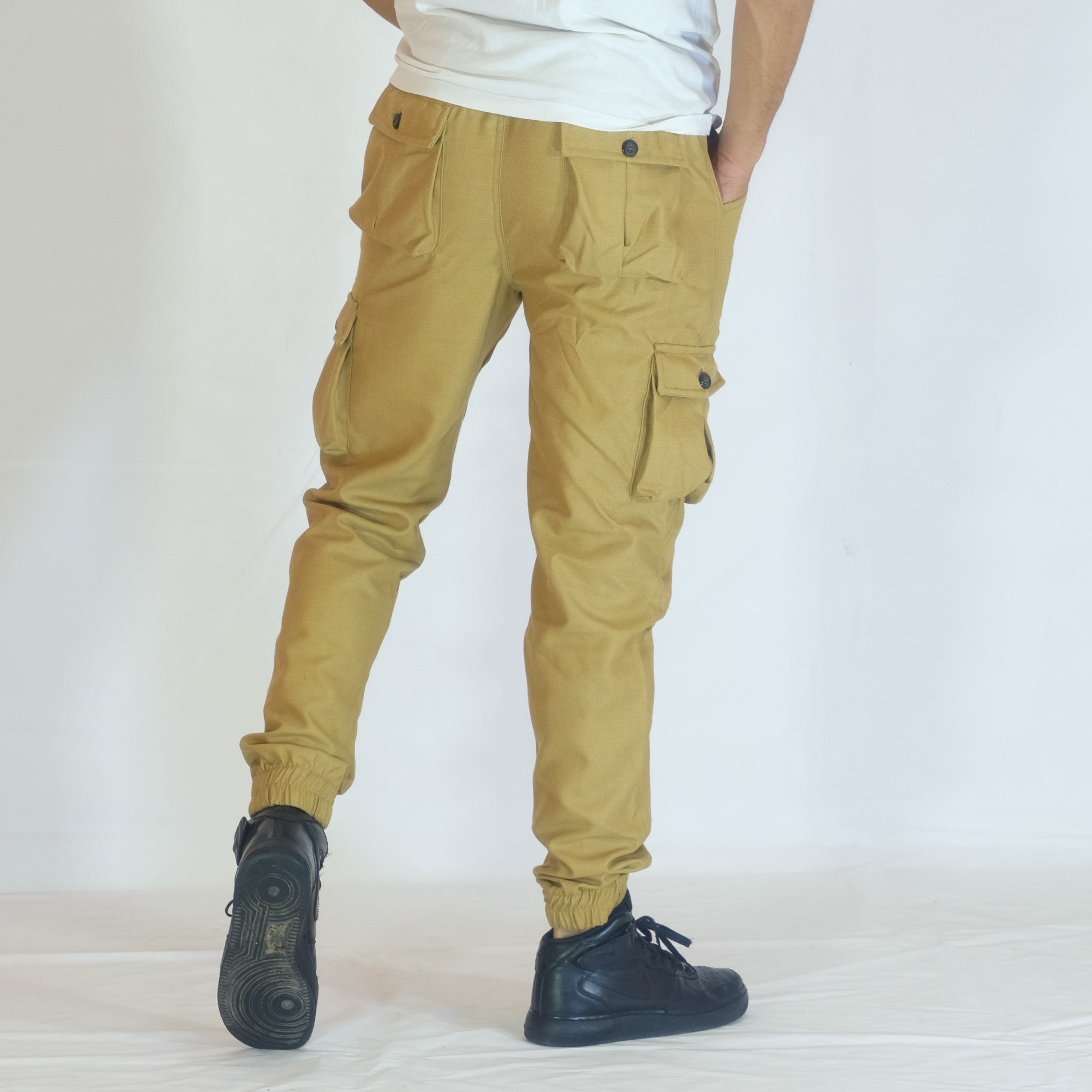 Pantalon Cargo Kelmo Beige Sable
