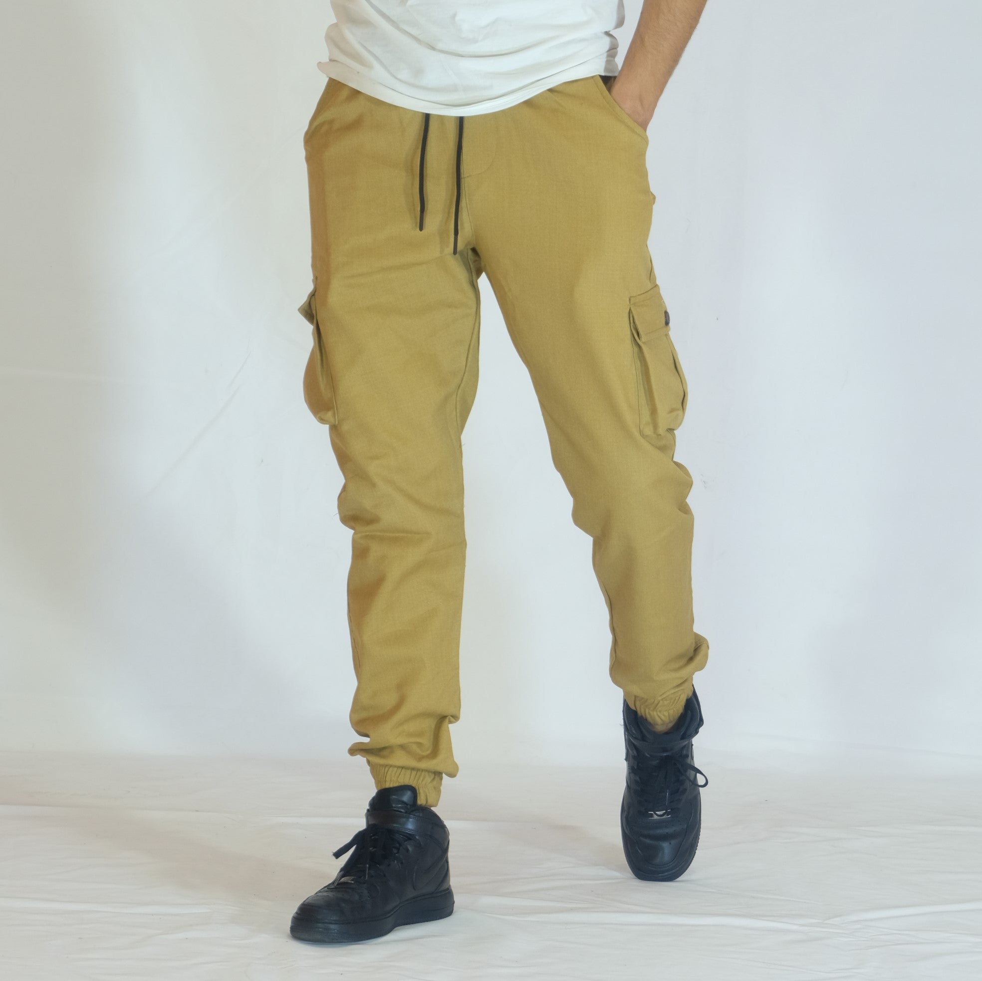 Pantalon Cargo Kelmo Beige Sable