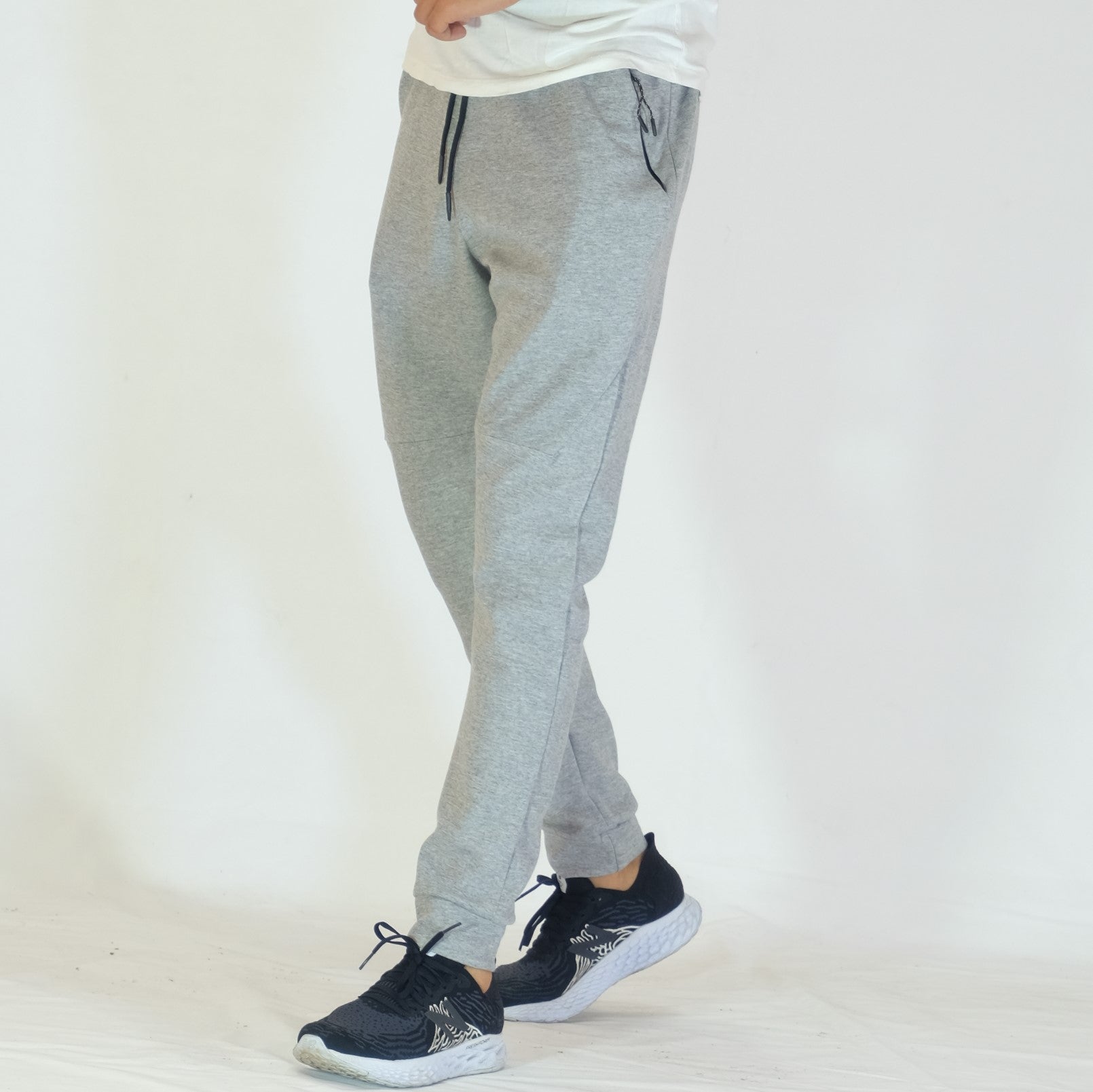 Pantalon Jogging Beska Gris Chine Clair