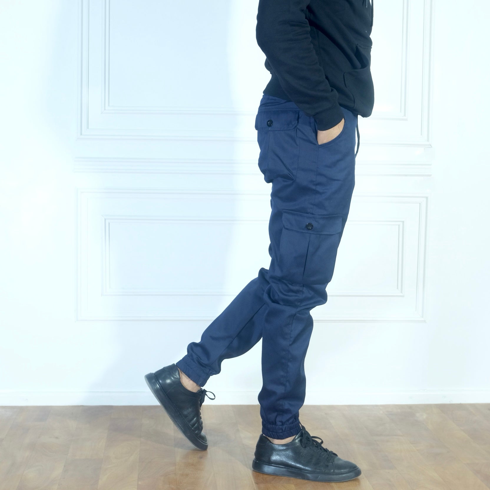Pantalon Cargo Kelmo Bleu Marine