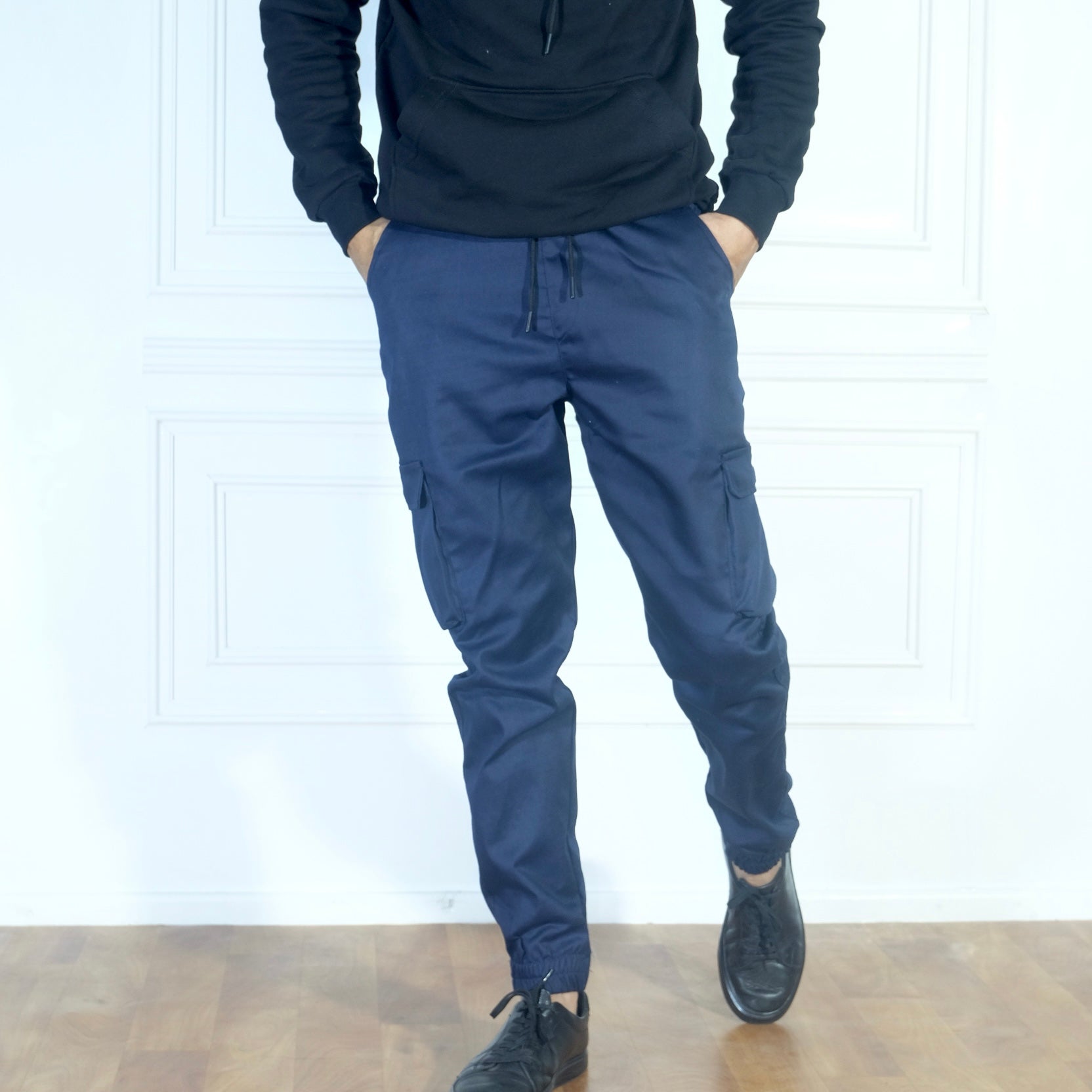 Pantalon Cargo Kelmo Bleu Marine