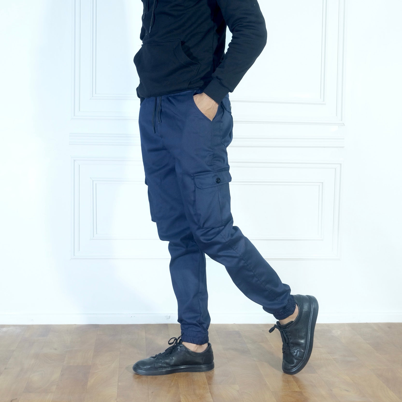 Pantalon Cargo Kelmo Bleu Marine