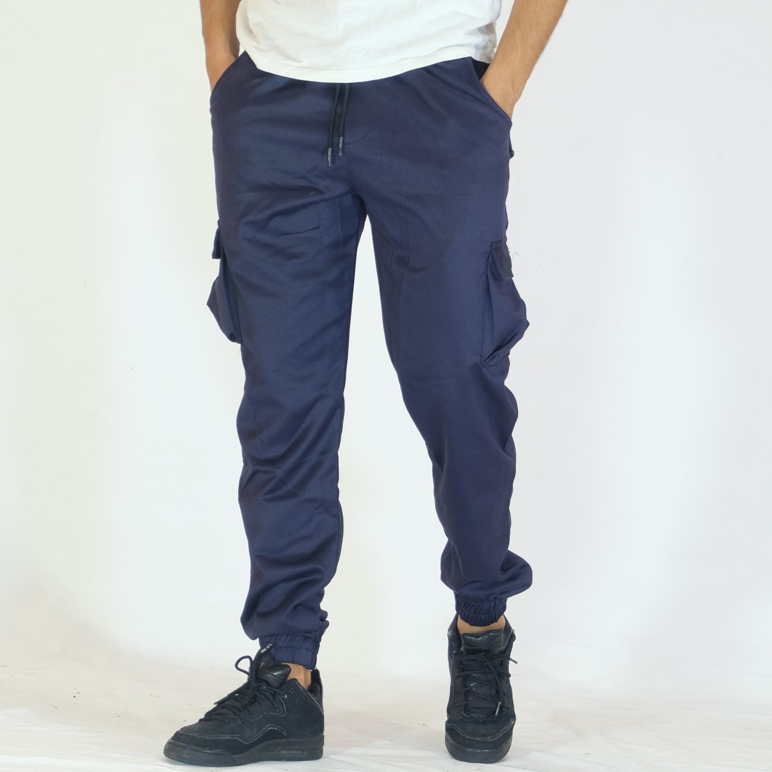 Pantalon Cargo Kelmo Bleu Marine