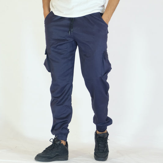 Pantalon Cargo Kelmo Bleu Marine